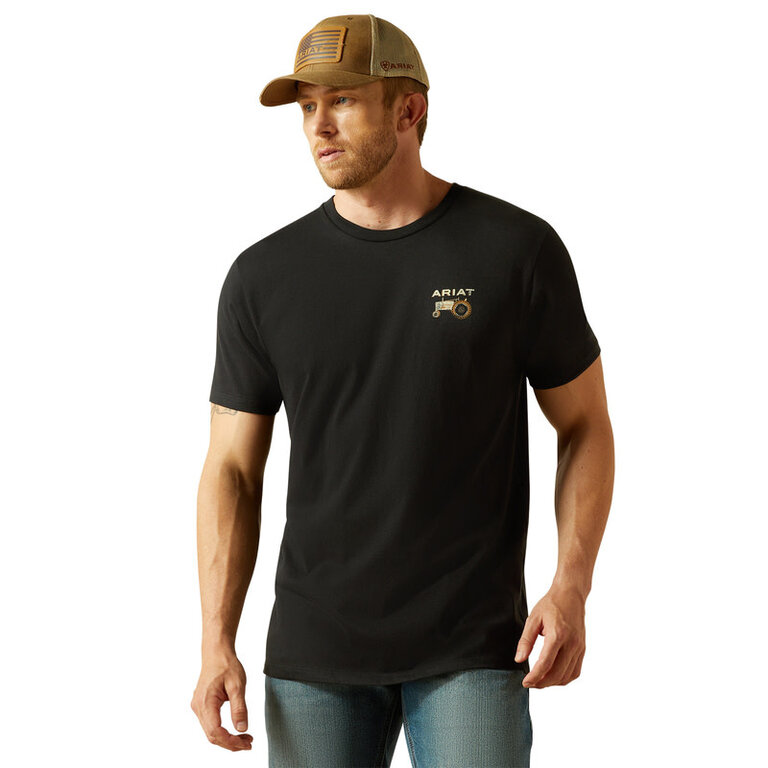 Ariat Ariat Gramps Tractor S/S Tshirt - Black