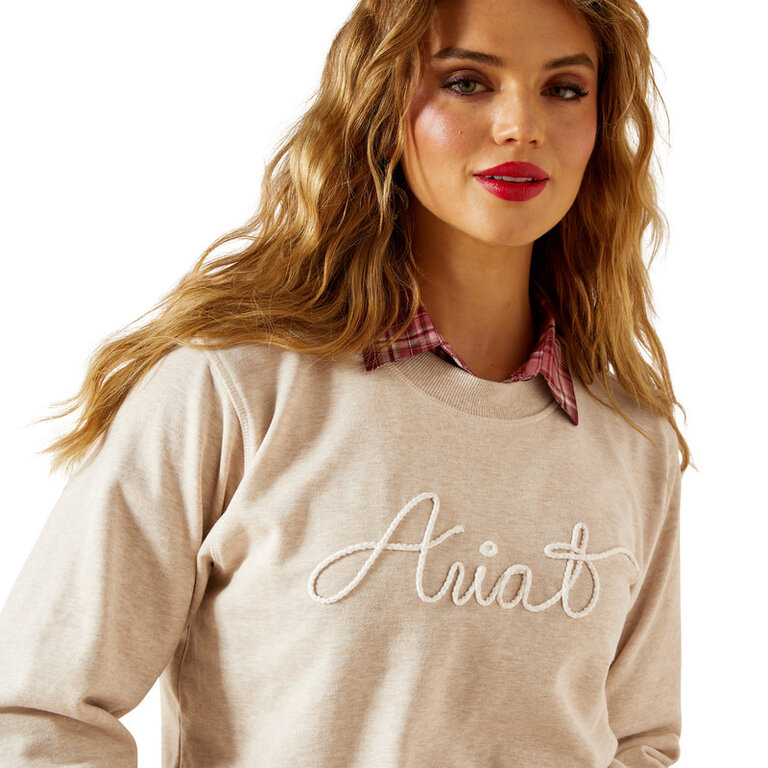 Ariat Ariat Essential Crew Sweatshirt - Oatmeal
