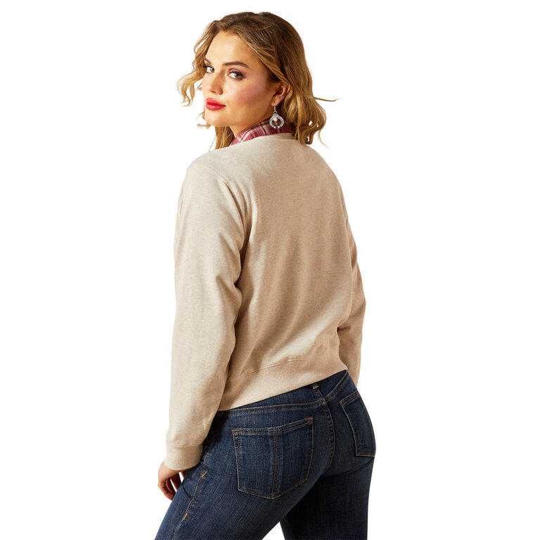 Ariat Ariat Essential Crew Sweatshirt - Oatmeal