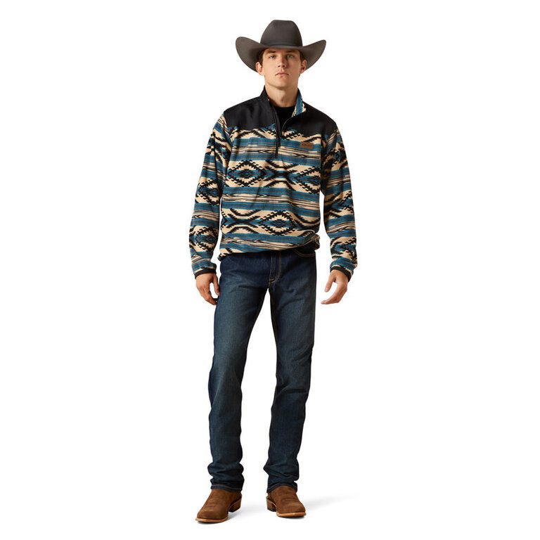 Ariat Ariat Basis Fleece Sweatshirt - Teal Southwest