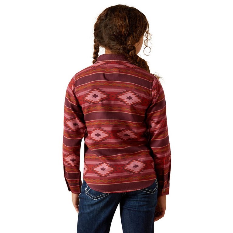 Ariat Ariat Jewel Snap L/S Shirt - Rosa Southwest