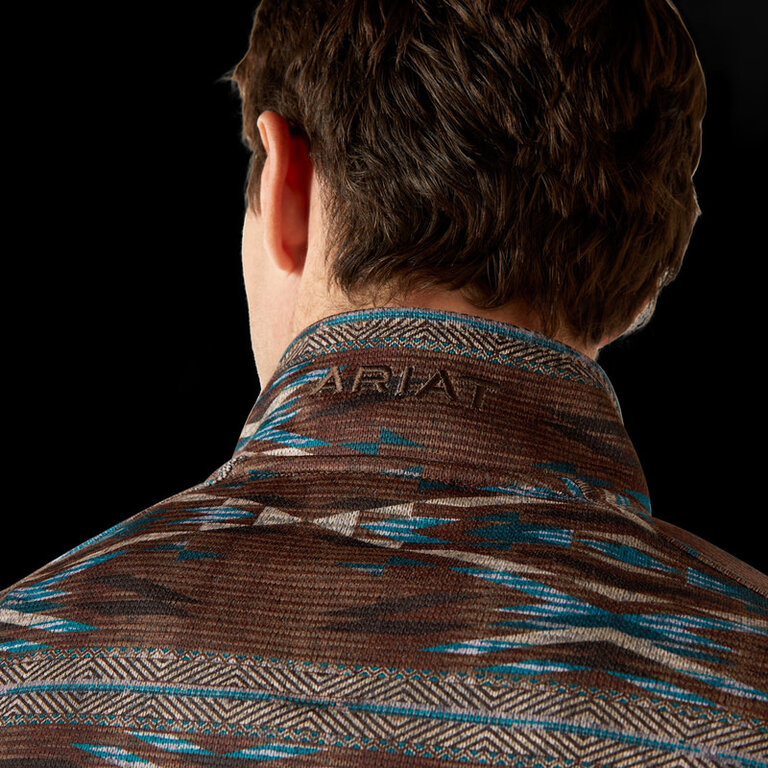 Ariat Ariat Caldwell Logo 1/4 Zip Sweater