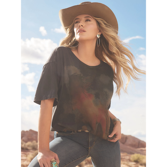 Wrangler Wrangler X Lainey Wilson Wild Horses Oversized Tshirt