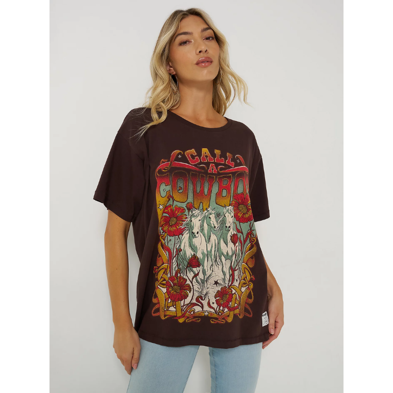 Wrangler Wrangler X Lainey Wilson Call A Cowboy Tshirt