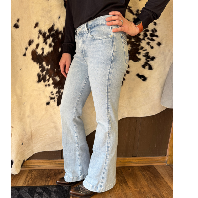 7 For All Mankind 7 For All Mankind Dojo Tailorless Slim Illusion - Blue Crystal