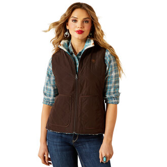 Ariat Ariat Reversible Dilon 2.0 Insulated Vest - Mole