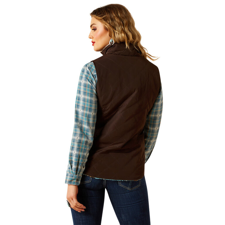 Ariat Ariat Reversible Dilon 2.0 Insulated Vest - Mole