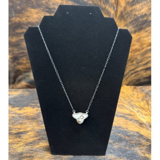 Indian Touch Of Gallup Hada Collection Wild Horse Cow Head Necklace