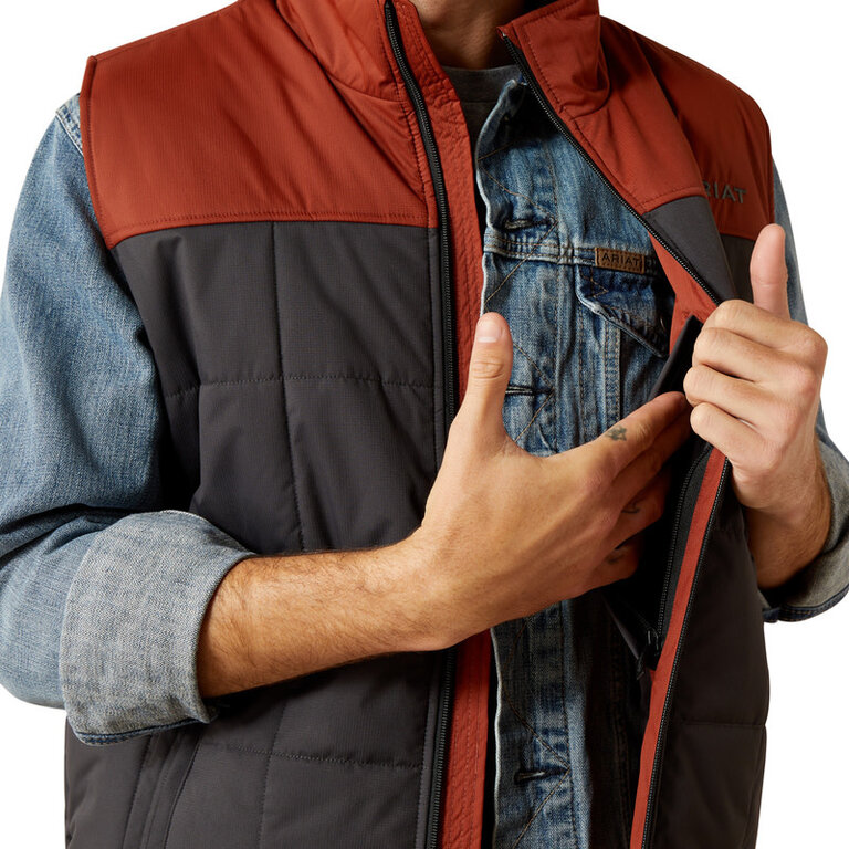 Ariat Ariat Cruis Insulated Vest - Smoked Paprika/Phantom