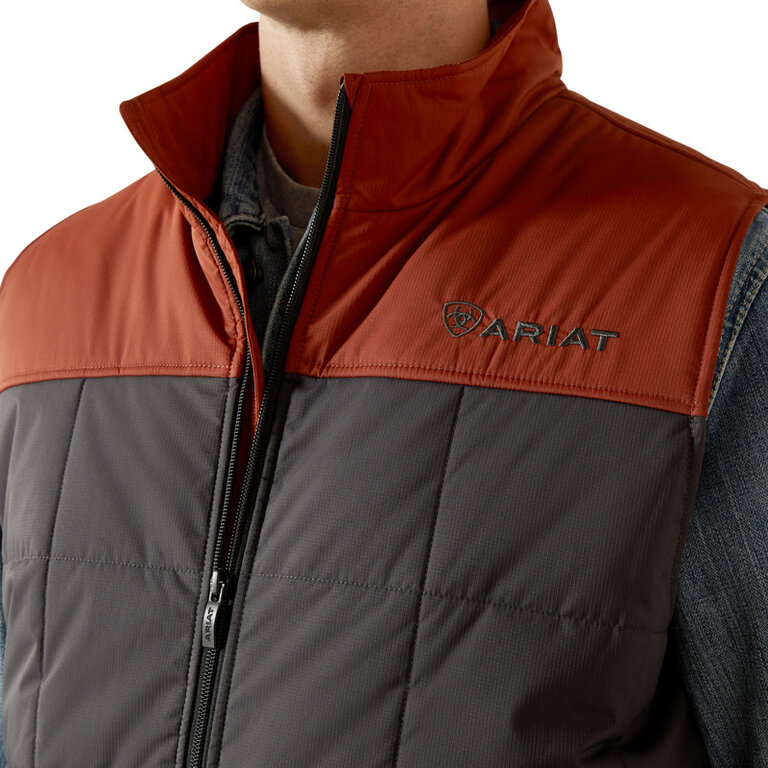 Ariat Ariat Cruis Insulated Vest - Smoked Paprika/Phantom