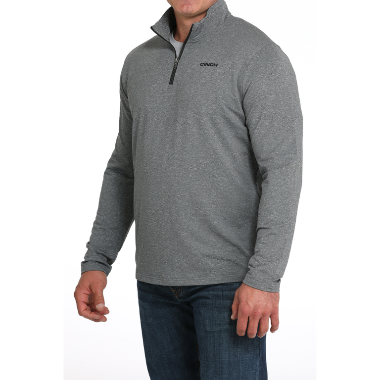 Cinch Cinch 1/4 Zip Pullover - Heather Grey