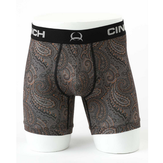 Cinch Cinch 6" Paisley Boxer Brief