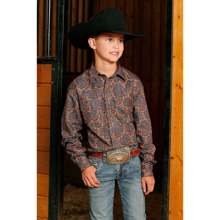 Cinch Cinch Paisley L/S Shirt