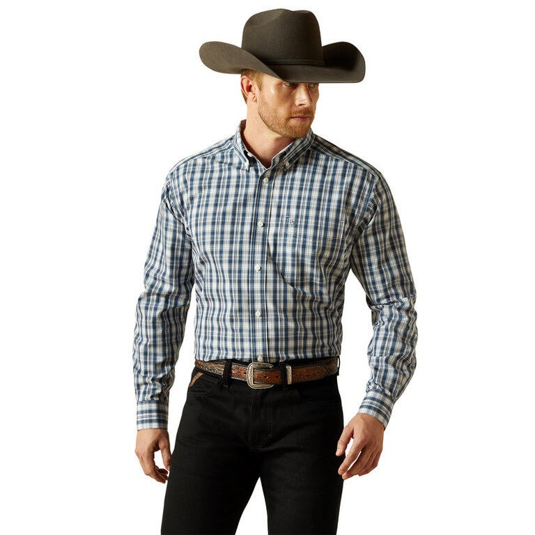 Ariat Ariat Wrinkle Free Dargan L/S Shirt - Navy
