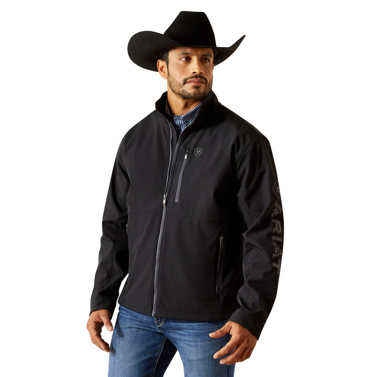 Ariat Ariat Logo Softshell Jacket - Phantom/Grey