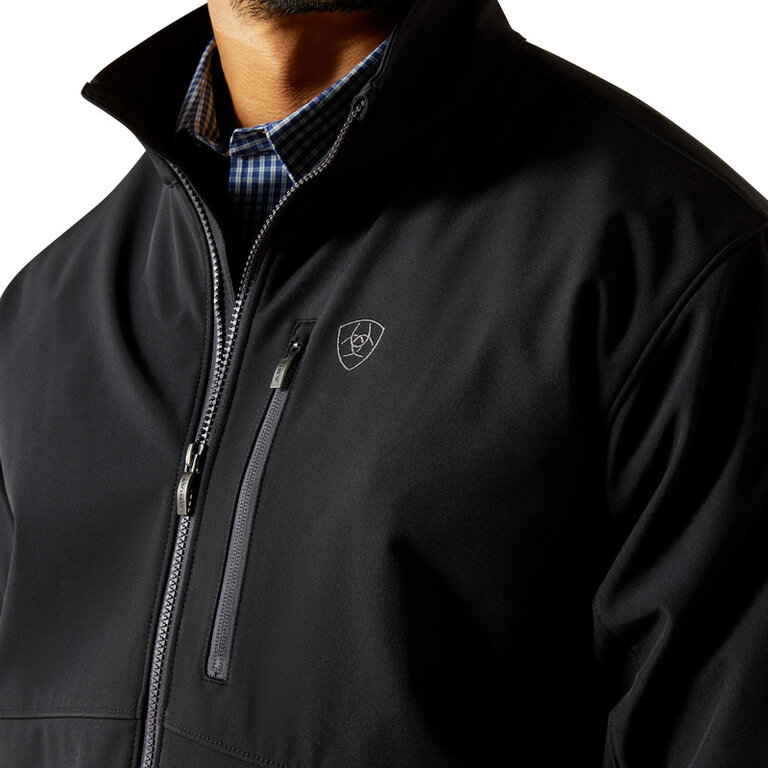 Ariat Ariat Logo Softshell Jacket - Phantom/Grey