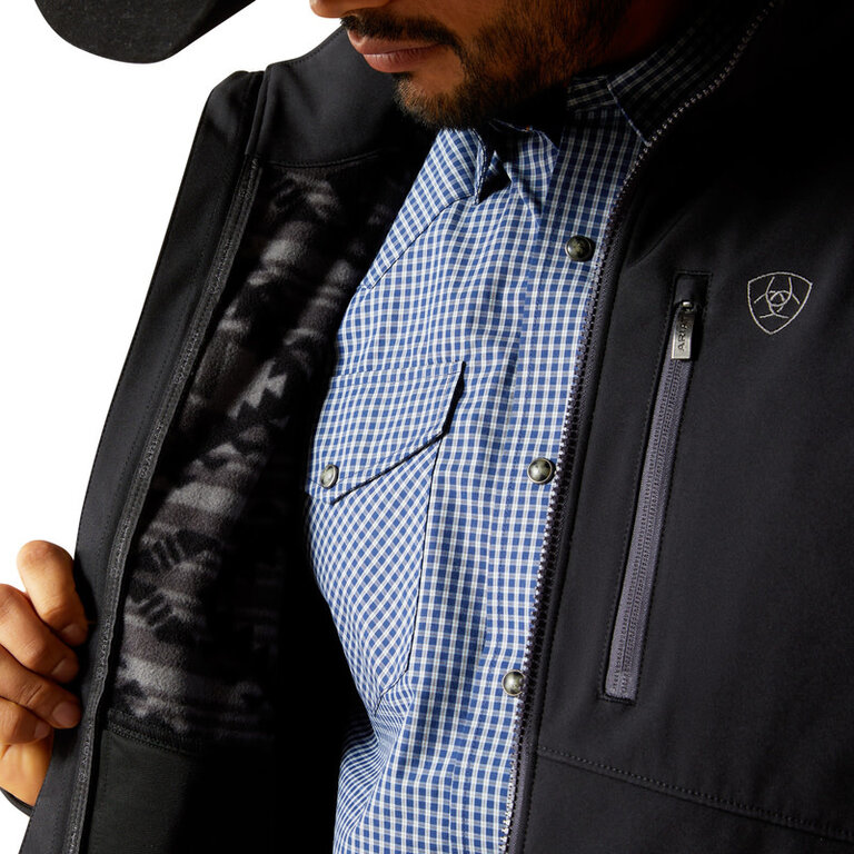 Ariat Ariat Logo Softshell Jacket - Phantom/Grey