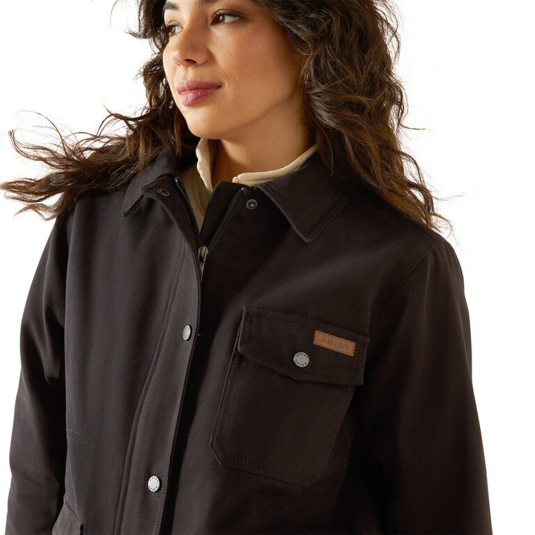Ariat Ariat Western Canvas Chore Jacket - Black