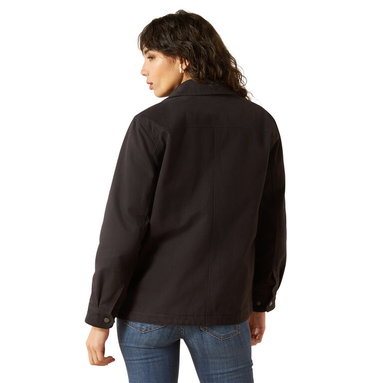 Ariat Ariat Western Canvas Chore Jacket - Black