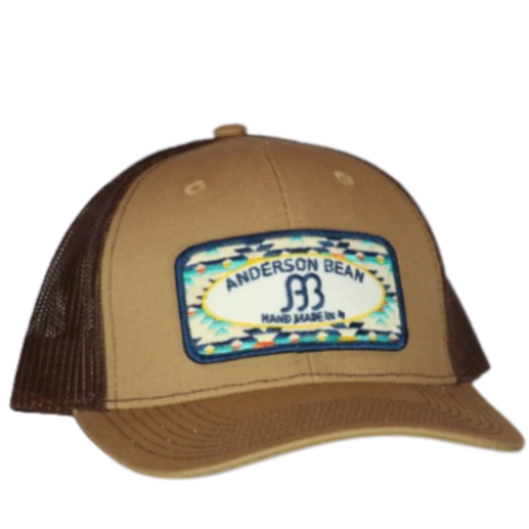 Red Dirt Hat Co Anderson Bean Cap - Gold/Brown