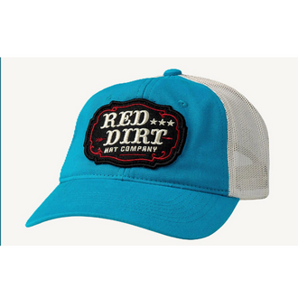 Red Dirt Hat Co Trail Ride Cap - Turquoise/Tan