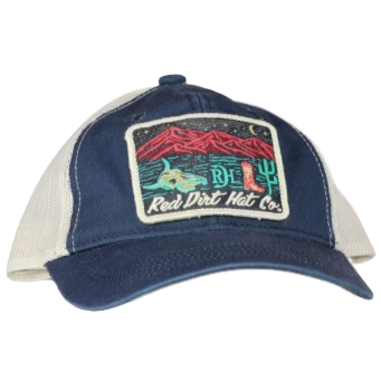 Red Dirt Hat Co Red Dirt Hat Co Mirage Cap - Navy/Tan