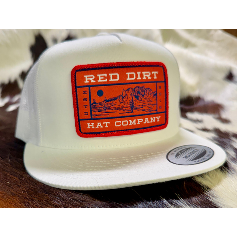 Red Dirt Hat Co Red Dirt Hat Co Mesa Cap - White