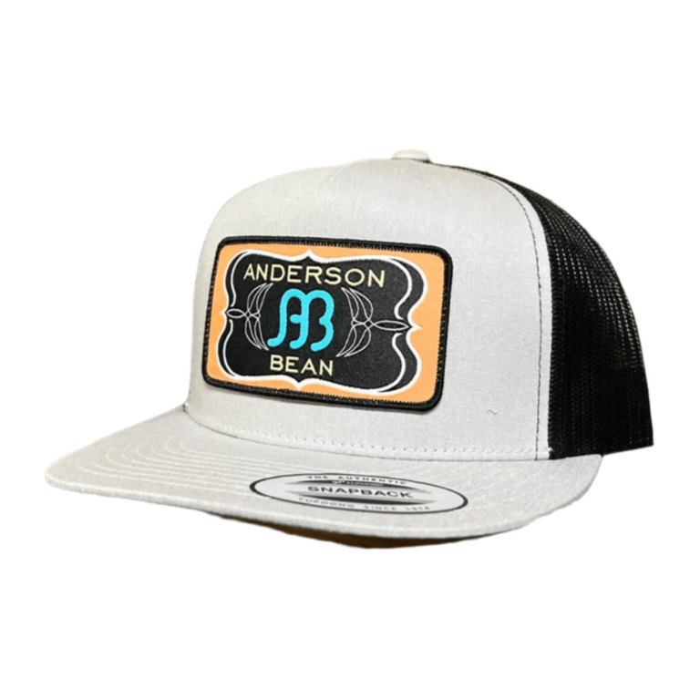 Red Dirt Hat Co Red Dirt Hat Co Anderson Bean Cap - Silver/Black