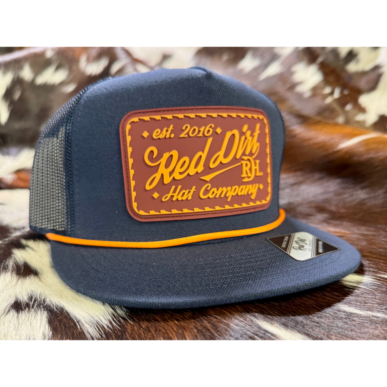 Red Dirt Hat Co Red Dirt Cowboy Up Cap - Navy
