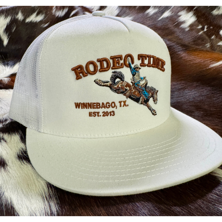 Rodeo Time Dale Brisby Rodeo Time Bronc Cap - White