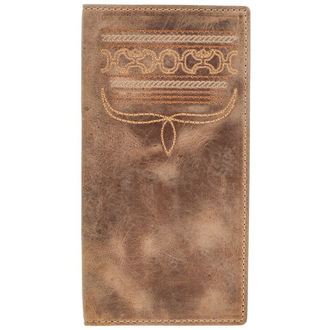 Hooey Hooey Dalton Brown Stitched Rodeo Wallet