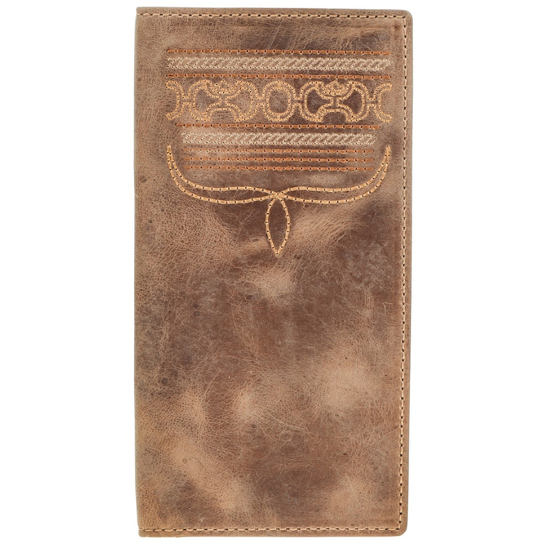 Hooey Hooey Dalton Brown Stitched Rodeo Wallet