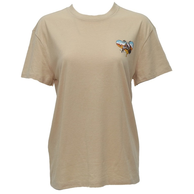 Hooey Hooey Buffalo Heart Tshirt - Tan