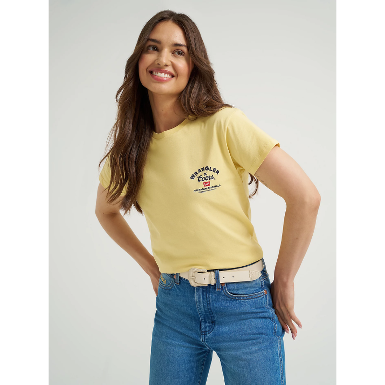 Wrangler Wrangler X Coors Colorado Tshirt - Yellow