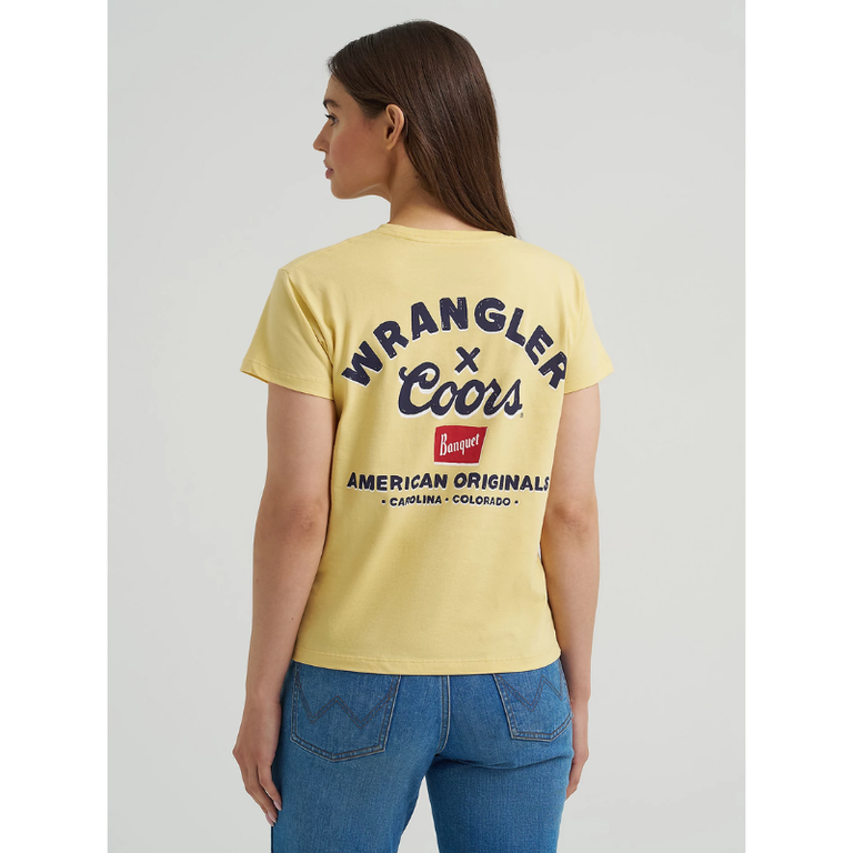 Wrangler Wrangler X Coors Colorado Tshirt - Yellow