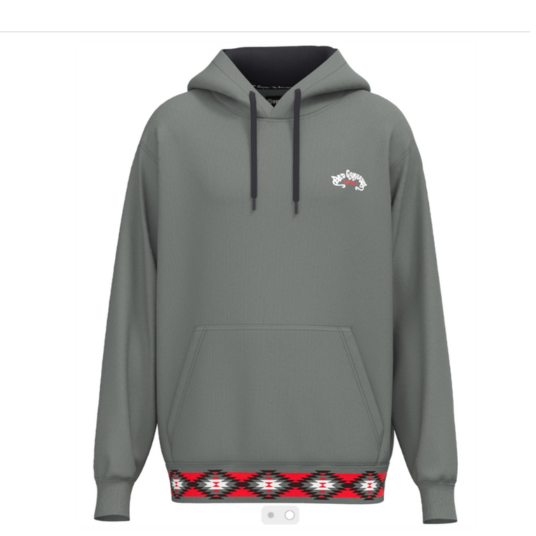 Hooey Hooey Bad Company Hoodie - Steel Grey