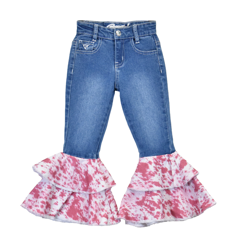 Cowgirl Hardware Cowgirl Hardware Double Ruffle Jeans