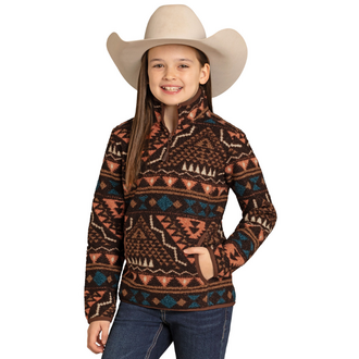 Panhandle Panhandle Aztec Border Berber Pullover