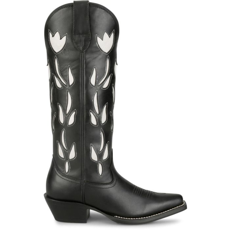 Justin Justin May 15" Western Boot - Black