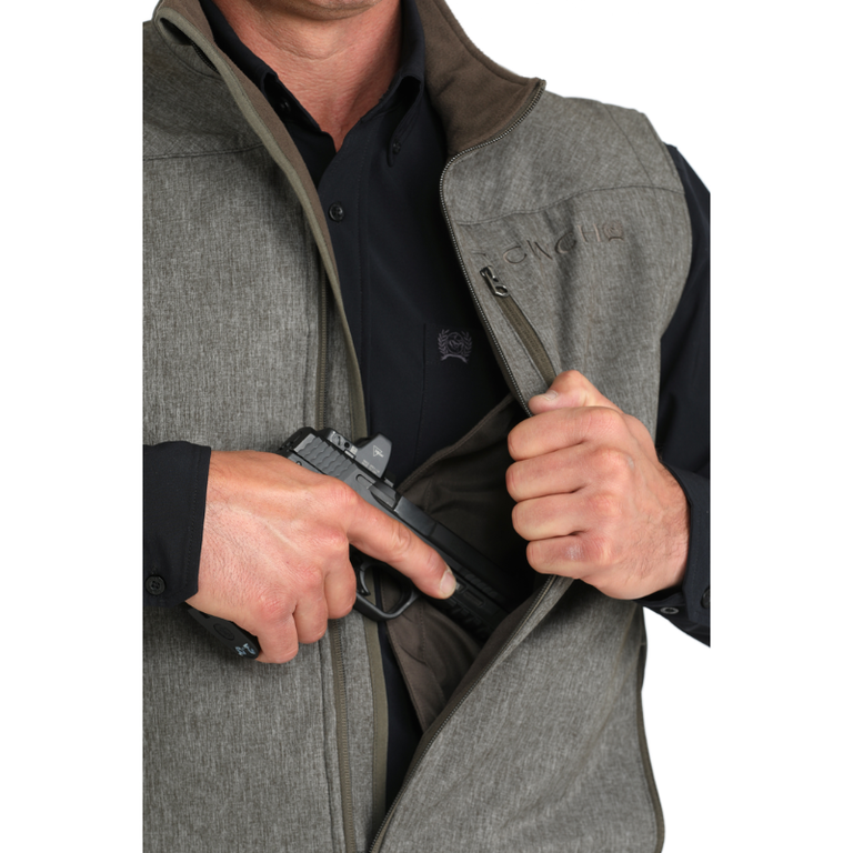 Cinch Cinch Concealed Carry Bonded Vest - Olive