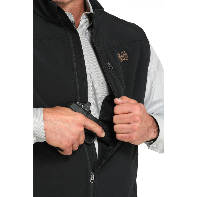 Cinch Cinch Concealed Carry Bonded Vest - Black