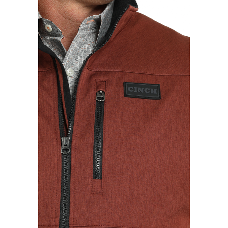 Cinch Cinch Bonded Vest - Rust Red