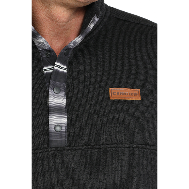 Cinch Cinch 5 Button Pullover - Grey