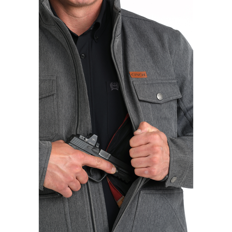 Cinch Cinch Concealed Carry Bonded Jacket - Black