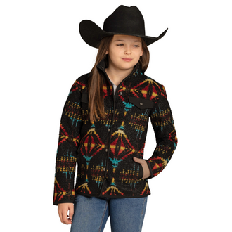 Panhandle Panhandle Aztec Berber Snap Jacket