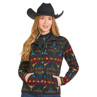 Panhandle Panhandle Aztec Berber Snap Jacket