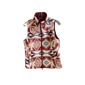 Panhandle Panhandle Reversible Quilted Vest - Aztec/Red