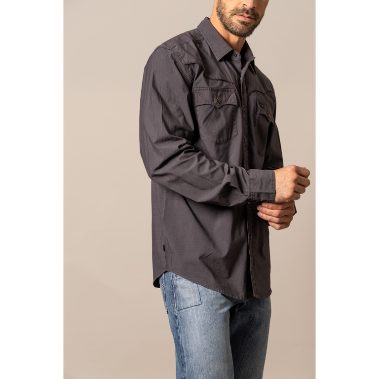 Kimes Kimes Ranch El Toro Snap L/S Shirt - Black
