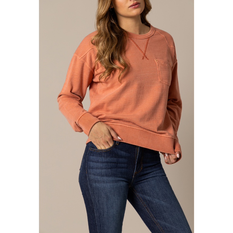 Kimes Kimes Ranch Gina Sweatshirt - Muted Red