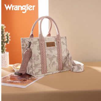 Wrangler Wrangler Camo Print Concealed Carry Tote - Pink